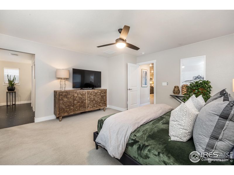 Furnished interior view inside a new home in , Windsor (Image 35).