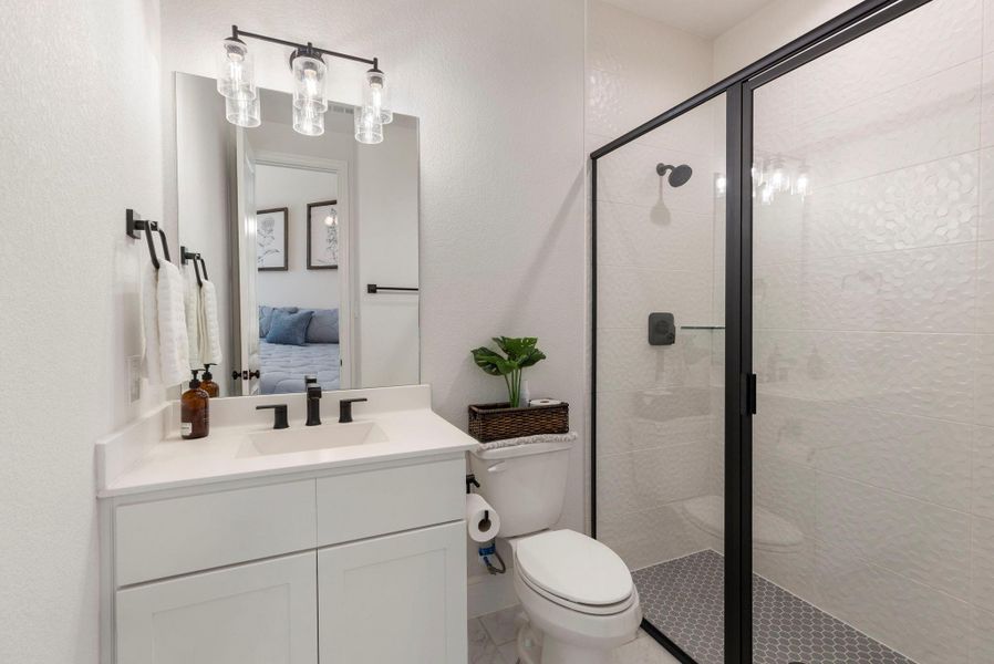 Furnished interior view inside a new home in Mostyn Manor Reserve, Magnolia (Image 26).