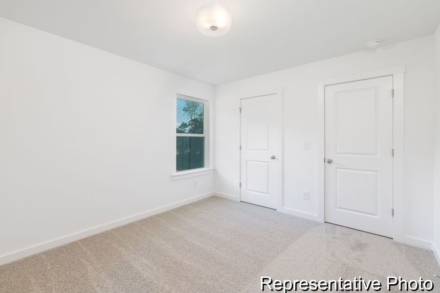 Spacious, unfurnished interior of a new home in Nathans Ridge, Lillington (Image 22).