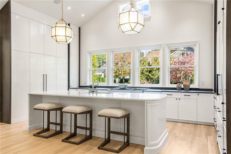 Furnished interior view inside a new home in , Atlanta (Image 20).