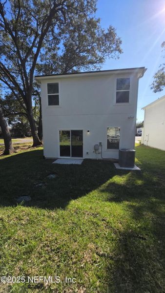 Exterior details and patio area of a home in , Jacksonville (Image 3). Exterior details and patio area of a home in , Jacksonville (Image 3).