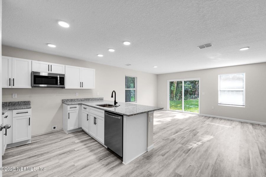 Furnished interior view inside a new home in , Jacksonville (Image 4).