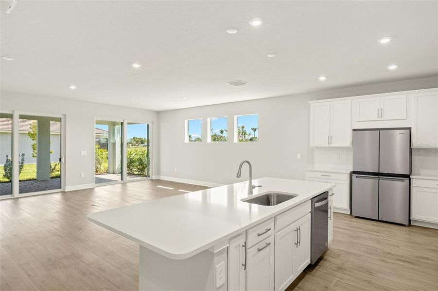 Spacious, unfurnished interior of a new home in Brightmore at Wellen Park, Venice (Image 20).