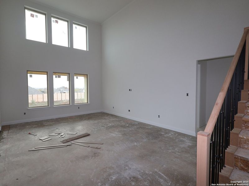 In-progress construction of a new home in Everly Estates, San Antonio, TX (Image 14).