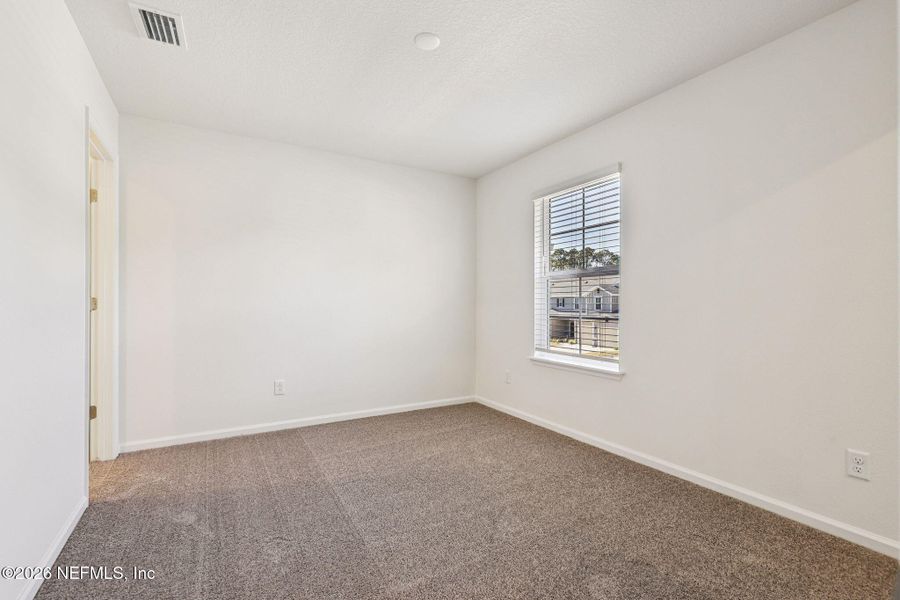 Spacious, unfurnished interior of a new home in Orchard Park Townhomes, St. Augustine (Image 23). Spacious, unfurnished interior of a new home in Orchard Park Townhomes, St. Augustine (Image 23).