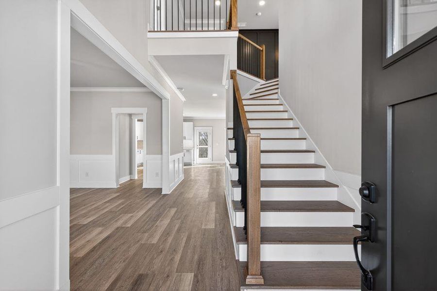 Spacious, unfurnished interior of a new home in , Flowery Branch (Image 42).