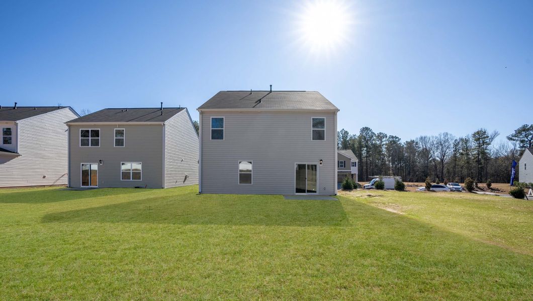 Exterior details and patio area of a home in Baxter Village, Boiling Springs (Image 19).