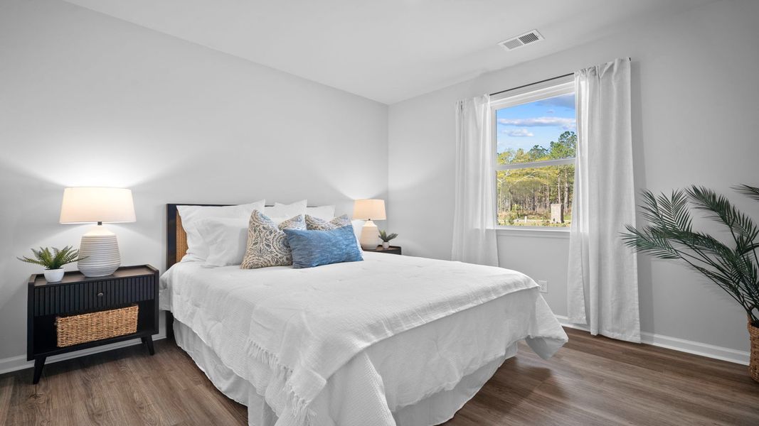 Representative furnished interior of a home built from the Cali by D.R. Horton in Fernhill Farms, Statesboro (Image 26).