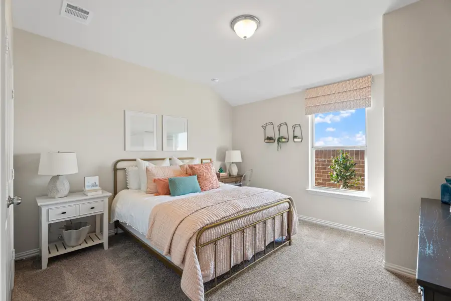 Furnished interior view inside a new home in Lake Pointe, Little Elm (Image 4).