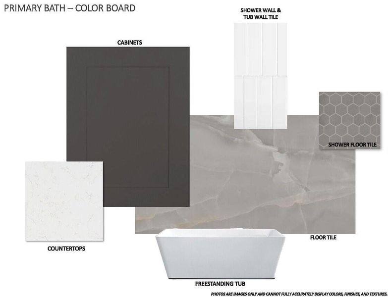 Sample of building materials used in homes in Elyson, Katy (Image 7).
