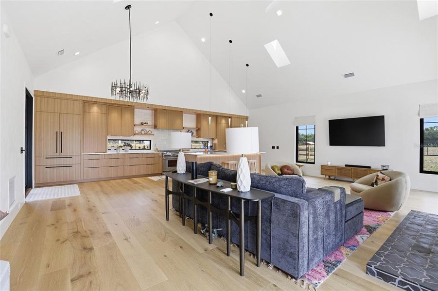 Furnished interior view inside a new home in , Alachua (Image 16).