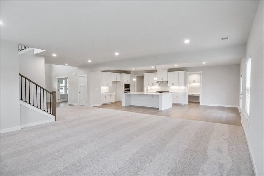 Spacious, unfurnished interior of a new home in Everly Estates, Spartanburg (Image 20). Spacious, unfurnished interior of a new home in Everly Estates, Spartanburg (Image 20).