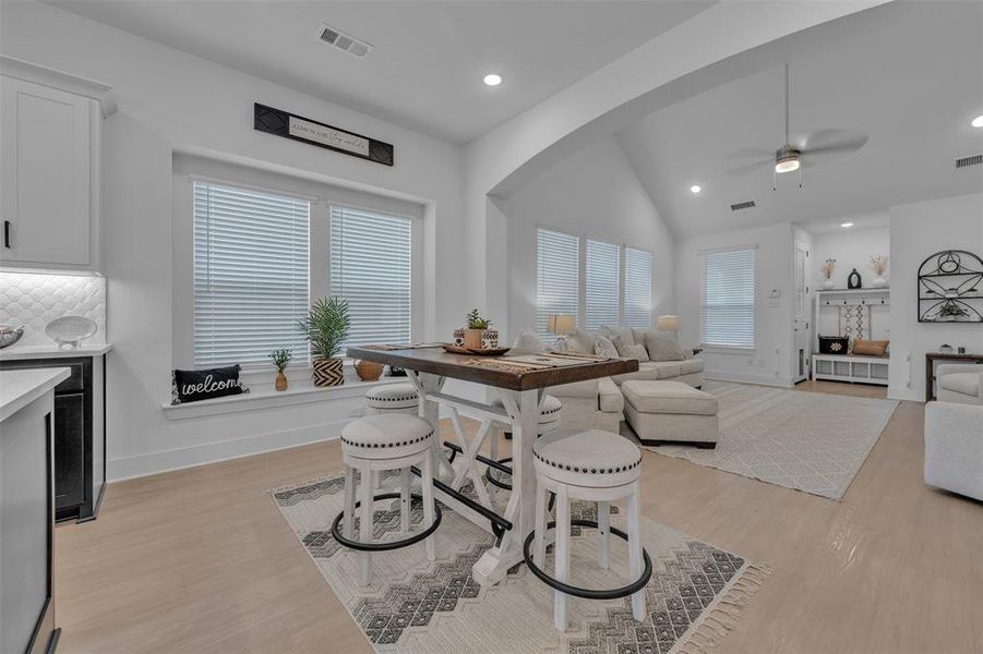 Furnished interior view inside a new home in Karis, Crowley (Image 28).
