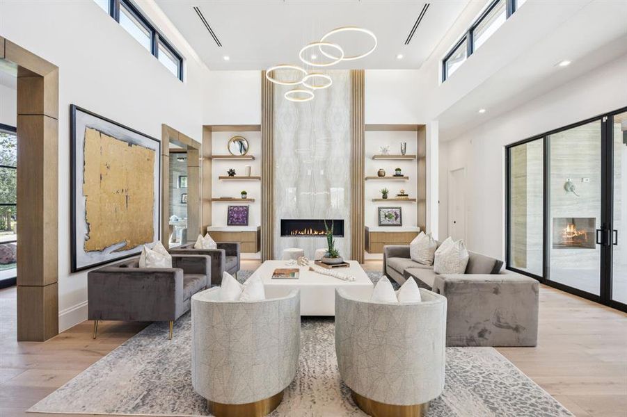 Furnished interior view inside a new home in , Southlake (Image 17). Furnished interior view inside a new home in , Southlake (Image 17).