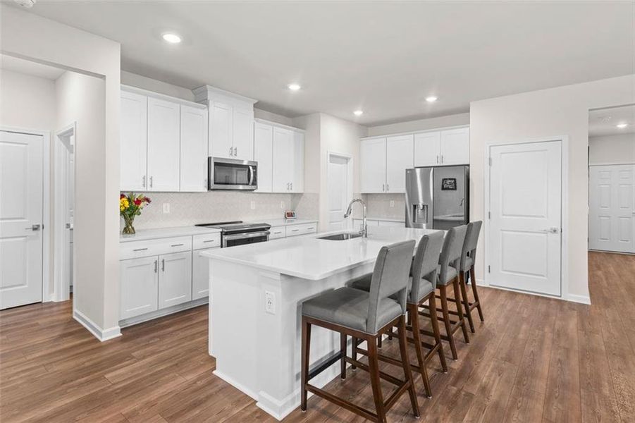Furnished interior view inside a new home in , Lawrenceville (Image 7). Furnished interior view inside a new home in , Lawrenceville (Image 7).
