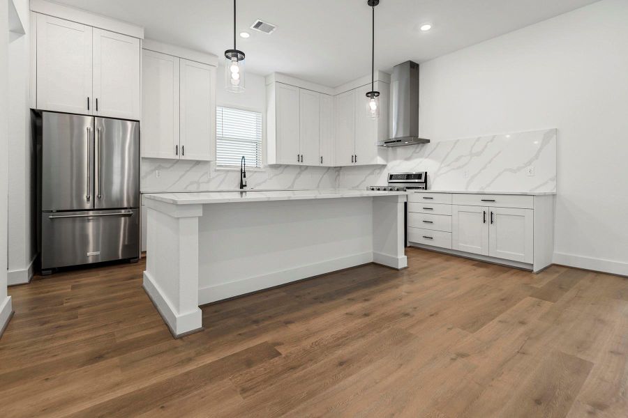 Furnished interior view inside a new home in Hallimore Ranch, Rosenberg (Image 5).