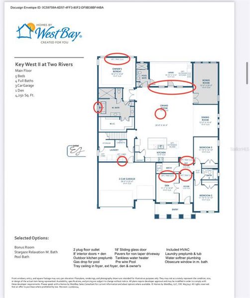 2D floor plan layout of this home in , Zephyrhills, FL (Image 5).