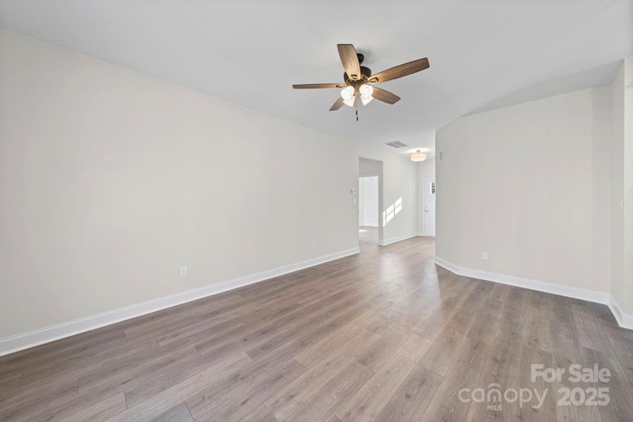 Living room to Foyer