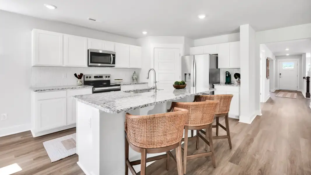 Furnished interior view inside a new home in Merchant Point, Jacksonville (Image 6).