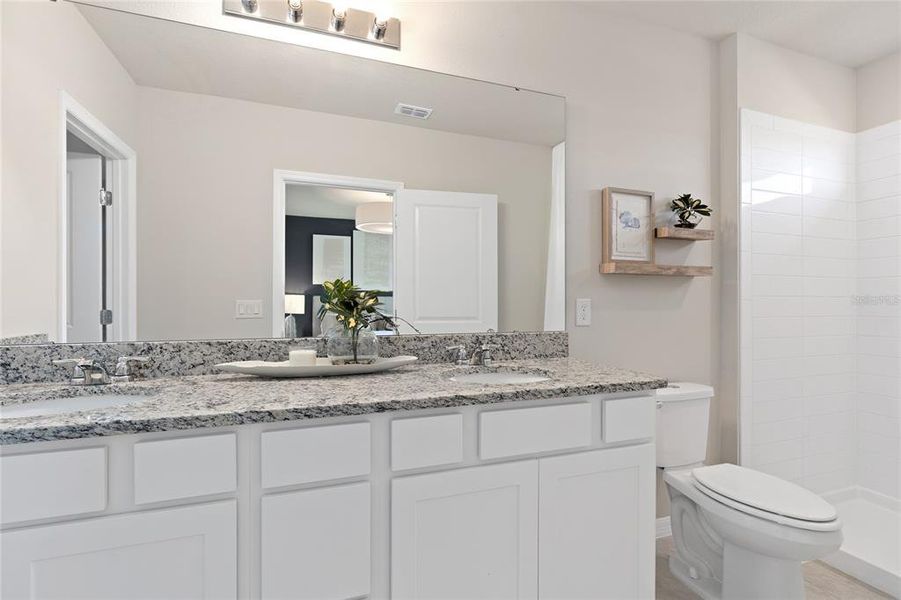 Furnished interior view inside a new home in Hartford Terrace, Davenport (Image 8). Furnished interior view inside a new home in Hartford Terrace, Davenport (Image 8).