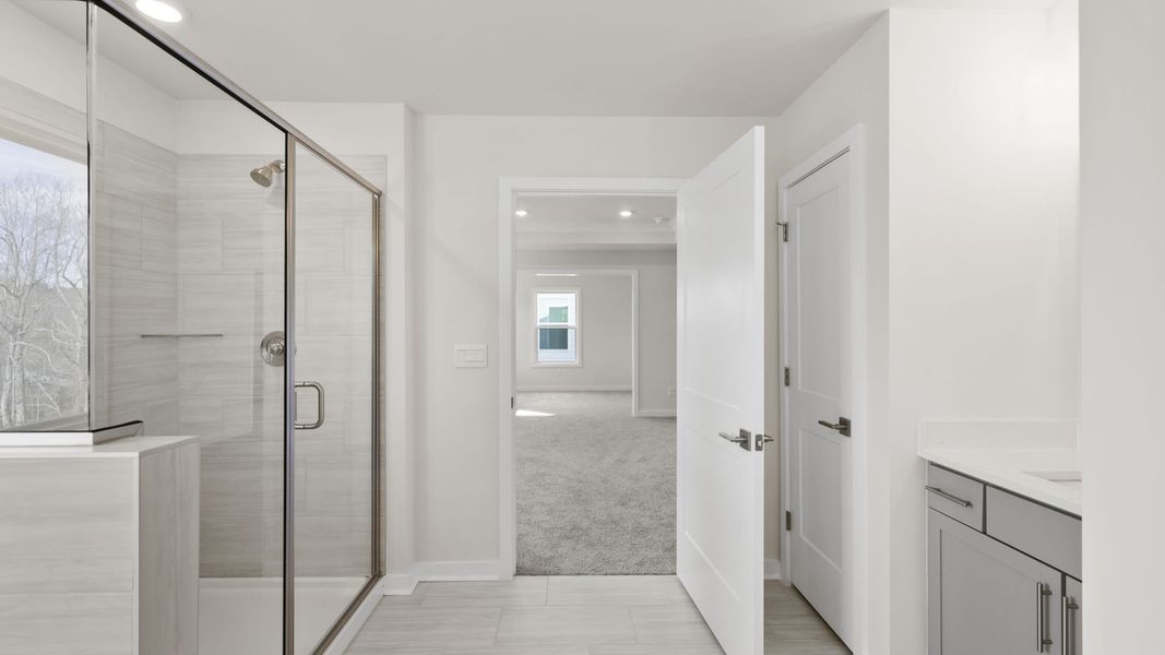 Furnished interior view inside a new home in Hemlock, Williamston (Image 13).