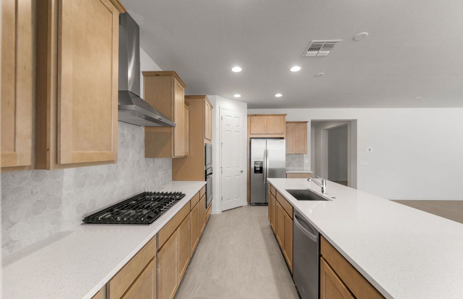 Furnished interior view inside a new home in Allen Ranches, Litchfield Park (Image 10).