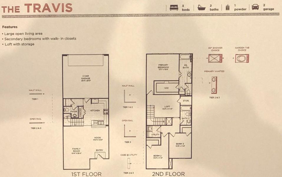 The TRAVIS Floor Plan The TRAVIS Floor Plan
