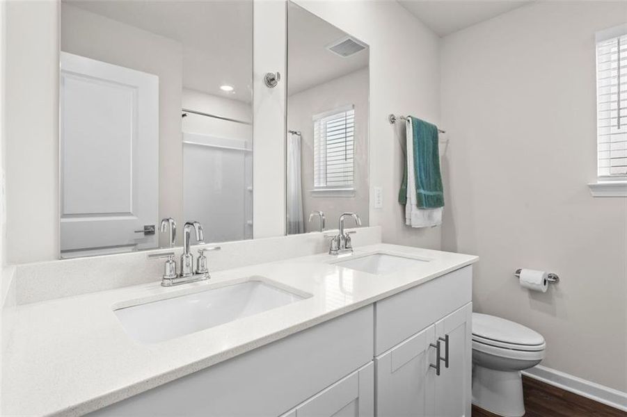 Furnished interior view inside a new home in , Lawrenceville (Image 10). Furnished interior view inside a new home in , Lawrenceville (Image 10).