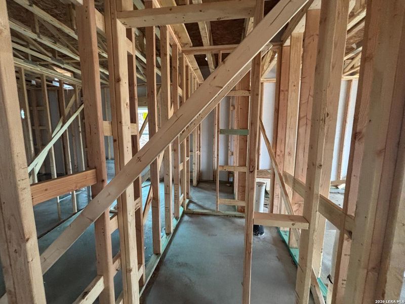 In-progress construction of a new home in The Summit at Saddlebrook Ranch 55's, Schertz, TX (Image 22). In-progress construction of a new home in The Summit at Saddlebrook Ranch 55's, Schertz, TX (Image 22).