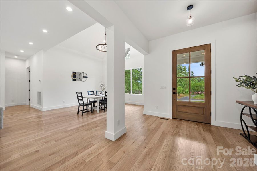 Furnished interior view inside a new home in , Monroe (Image 8).