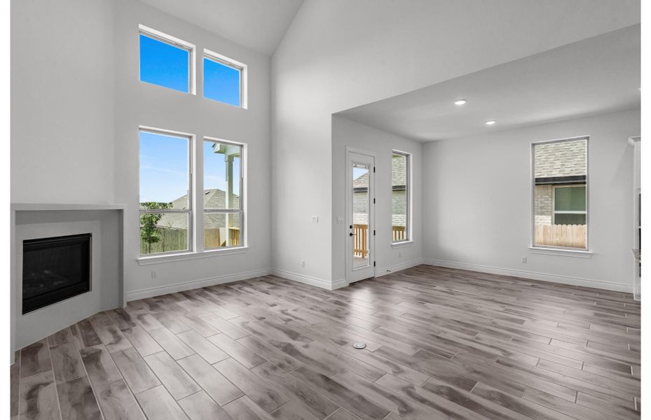 Gathering Room with Fireplace Gathering Room with Fireplace
