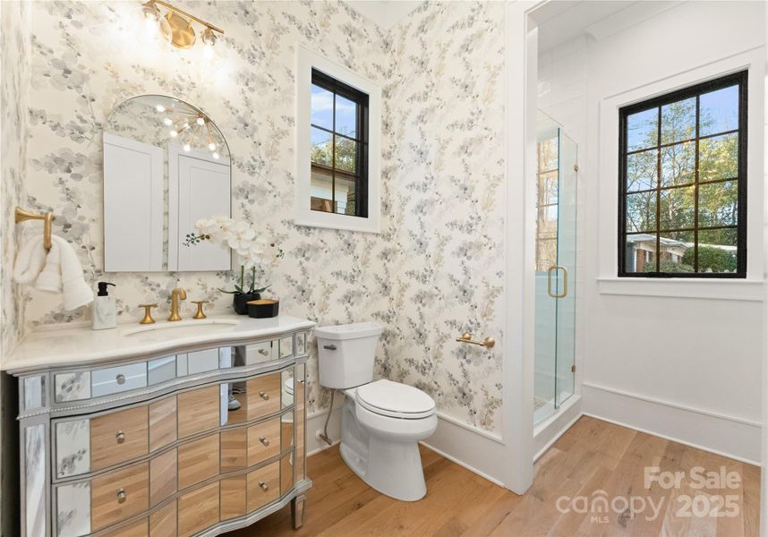 Furnished interior view inside a new home in , Charlotte (Image 9).