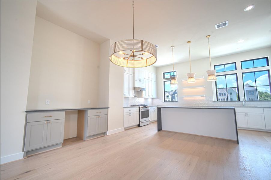 Furnished interior view inside a new home in Spring Valley Creek, Houston (Image 37).