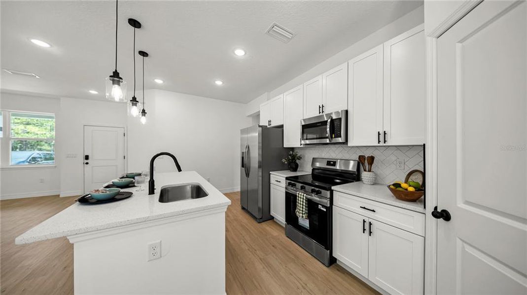 Furnished interior view inside a new home in , Citrus Springs (Image 7).