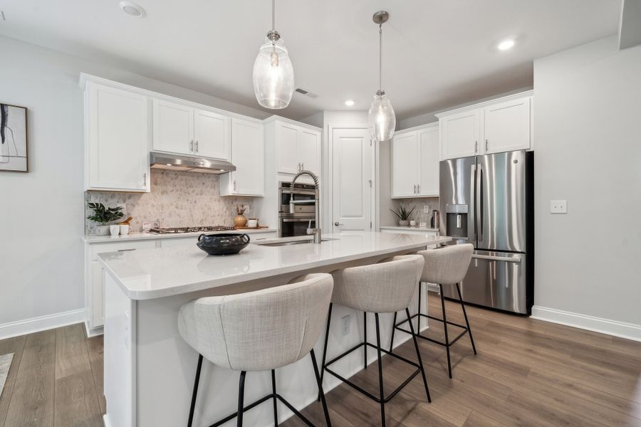 Furnished interior view inside a new home in Stafford at Langtree, Mooresville (Image 5).