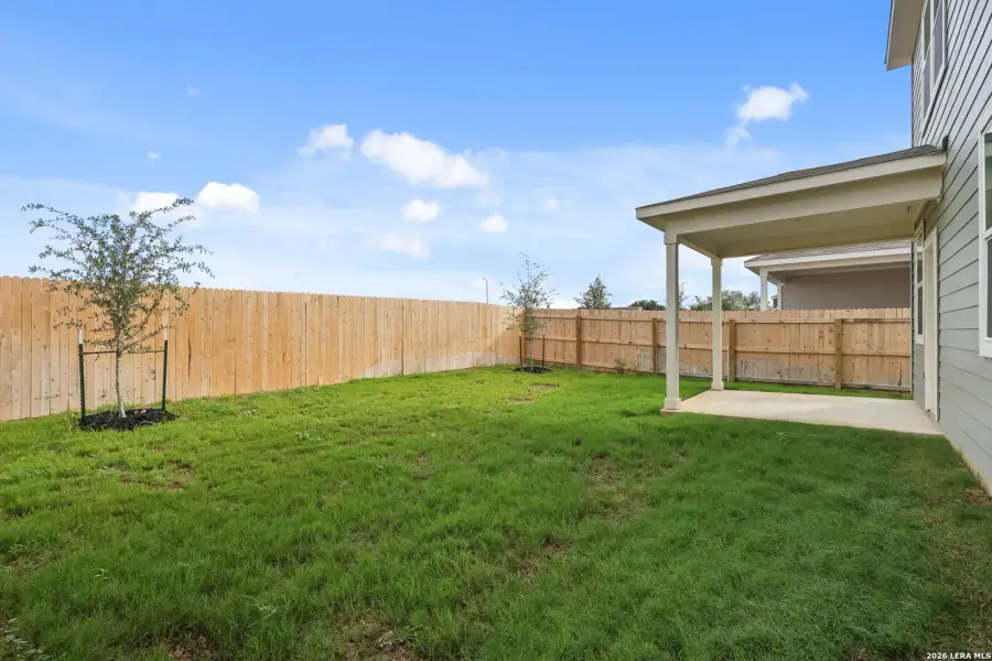 Exterior details and patio area of a home in Applewhite Meadows, San Antonio (Image 3). Exterior details and patio area of a home in Applewhite Meadows, San Antonio (Image 3).