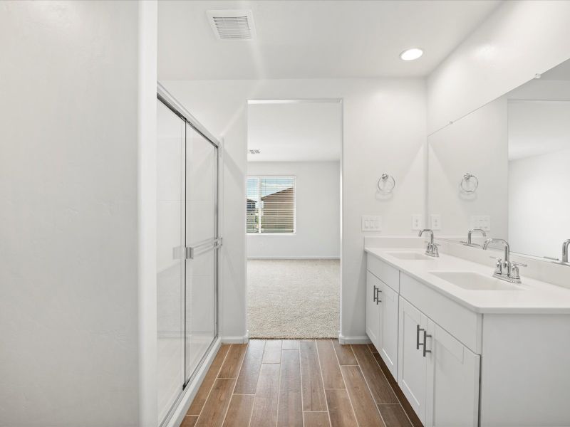 Furnished interior view inside a new home in Mandarina - Signature Series, Marana (Image 6).