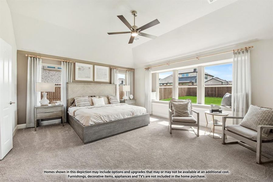 Furnished interior view inside a new home in Mosaic, Celina (Image 8). Furnished interior view inside a new home in Mosaic, Celina (Image 8).