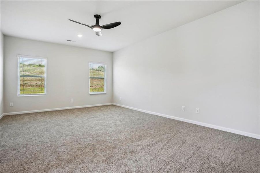 Spacious, unfurnished interior of a new home in Preserve at AG Village, Perry (Image 10). Spacious, unfurnished interior of a new home in Preserve at AG Village, Perry (Image 10).