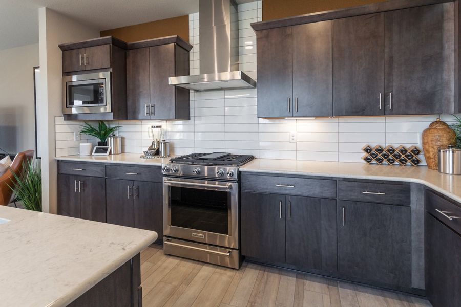 Representative furnished interior of a home built from the Galileo by Hartford Homes in Trailside, Timnath (Image 32).