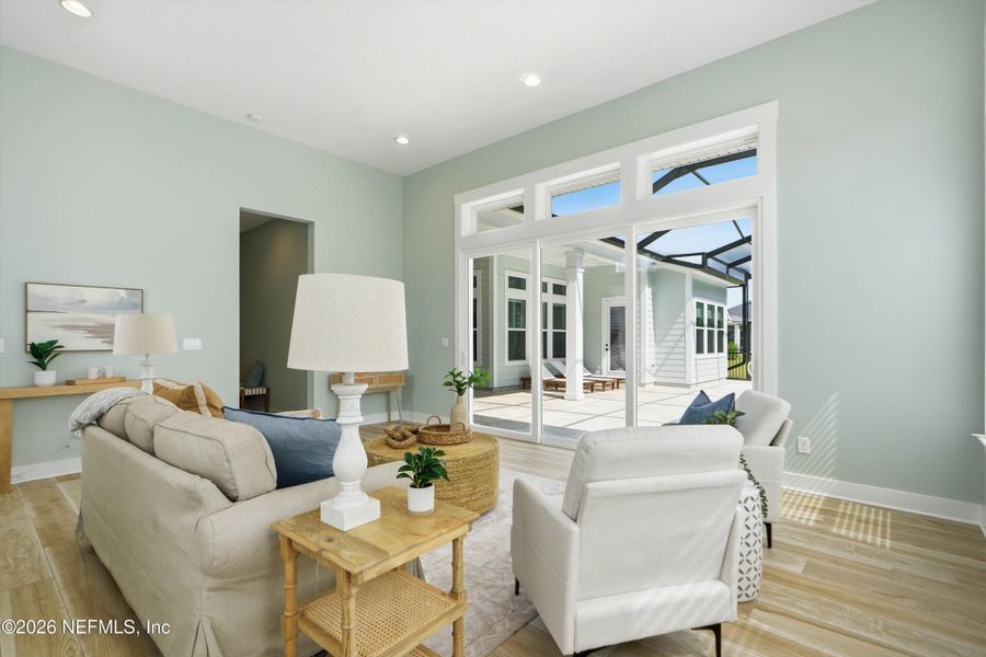 Furnished interior view inside a new home in , Ponte Vedra (Image 56). Furnished interior view inside a new home in , Ponte Vedra (Image 56).