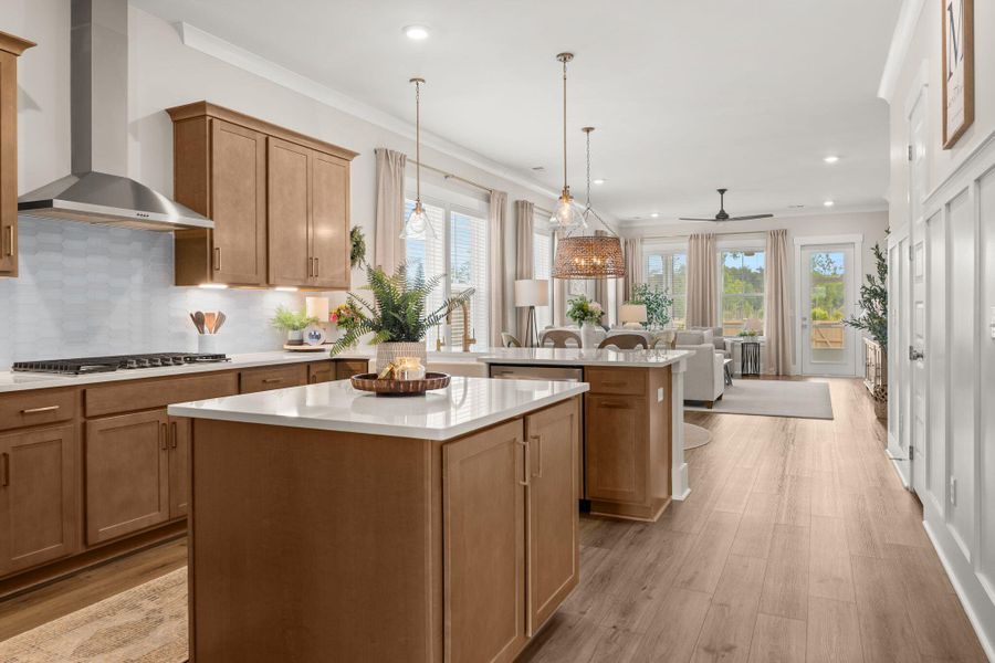 Furnished interior view inside a new home in Midtown at Nexton, Summerville (Image 9).