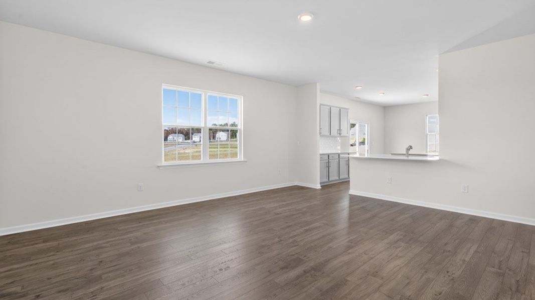 Spacious, unfurnished interior of a new home in Shahbain Reserve, Raeford (Image 9). Spacious, unfurnished interior of a new home in Shahbain Reserve, Raeford (Image 9).