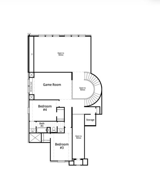 2D floor plan layout for the Telford Plan by Highland Homes in Mont Blanc, Schertz, TX (Image 21). 2D floor plan layout for the Telford Plan by Highland Homes in Mont Blanc, Schertz, TX (Image 21).