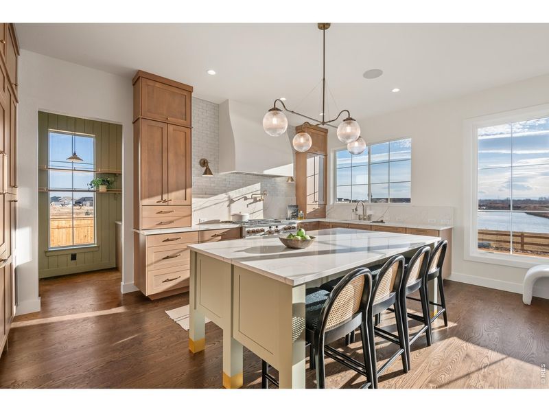 Furnished interior view inside a new home in Greenspire At Windsor Lake, Windsor (Image 16).