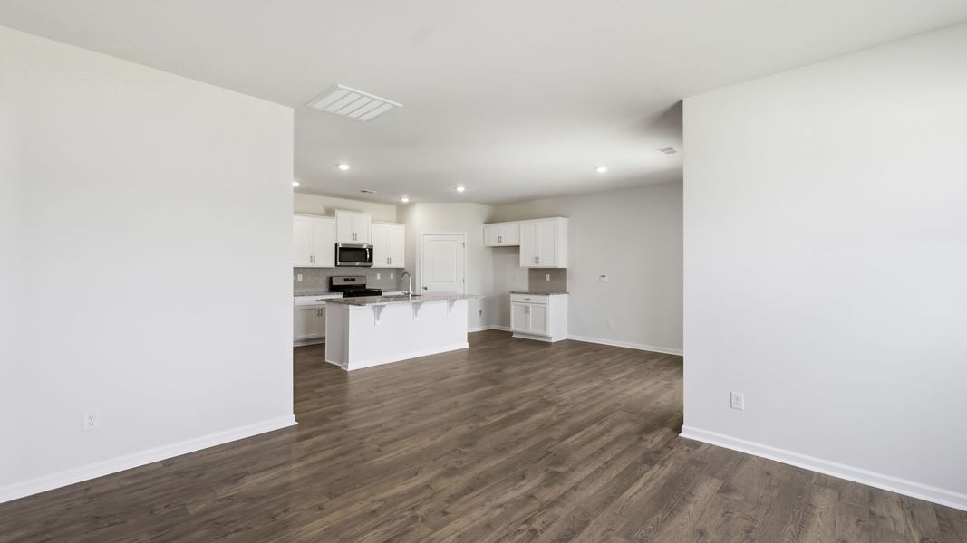 Spacious, unfurnished interior of a new home in Tap Root Farms, Fletcher (Image 24).