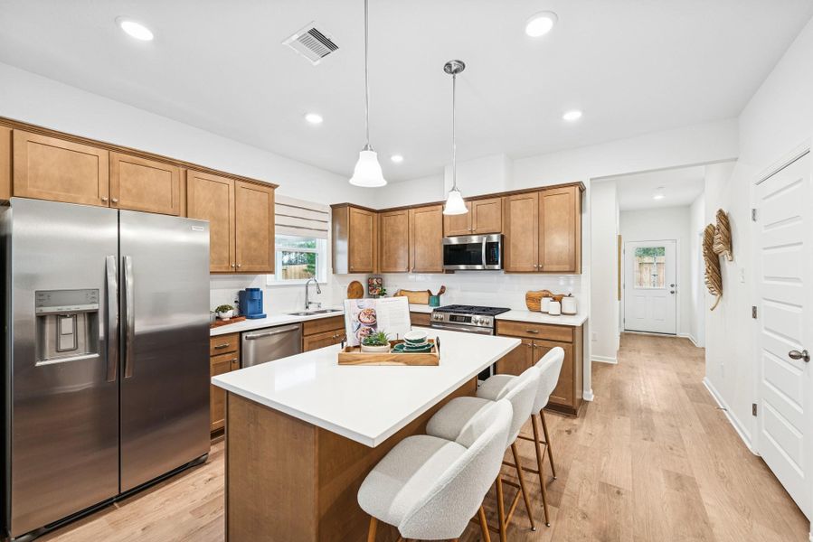 The Mockingbird II- Kitchen. Sample image for illustration; upgrades, options, and colors may vary.