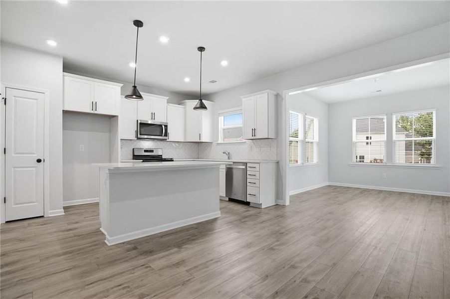 Furnished interior view inside a new home in Berkeley Mill, Cumming (Image 7).