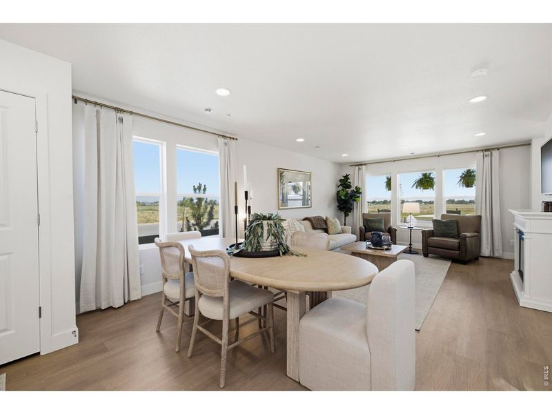 Furnished interior view inside a new home in Bloom, Fort Collins (Image 26).