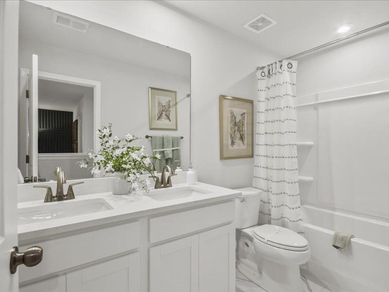 Furnished interior view inside a new home in Wyndermere, Greenville (Image 13).